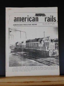 American Rails Formerly Midwestern Rails Lot of 3 issues Vol 12 #2, 4, 5 Copies?