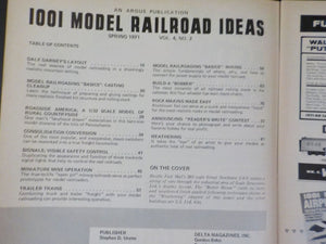 1001 Model Railroading Ideas 1971 Summer