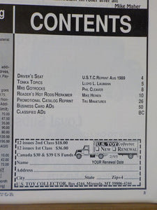 US Toy Collector Magazine 1995 February Mrs Gotrocks Tru Miniatures promo catalo