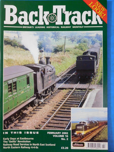 Back Track Magazine 2002 February Britain Railway History Deltic revolution East