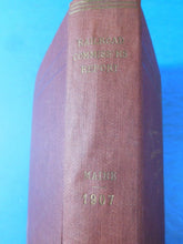 Railroad Commissioners of the State of Maine 49th Annual Report 1907 Foldout MAP