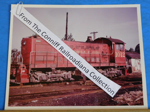 Photo Gulf Mobile & Ohio Locomotive #1012 8X10 Color