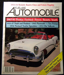 Collectible Automobile 1989 October 1967-81 Pontiac Firebird Nash Hudson Plymout