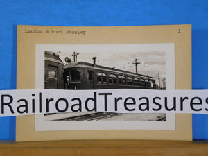 Photo London & Fort Stanley Railway Bechtel London 1949 4x3