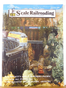 3/16 "S"cale Railroading S and Sn3 1990 June / July