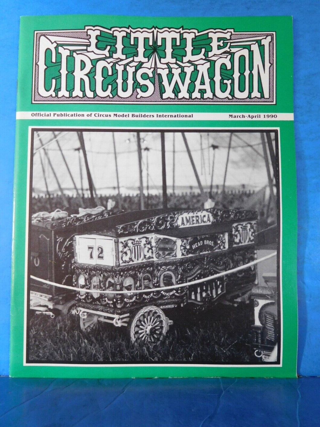 Little Circus Wagon 1990 March April Circus Model Builders International