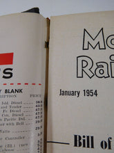 Model Railroader Magazine Bound Volume 21 January-December 1954