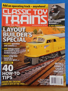 Classic Toy Trains 2008 July Operation Scenery how to tips Lionel Legacy