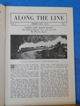 Along the Line 1925 February New York New Haven & Hartford Employee Magazine