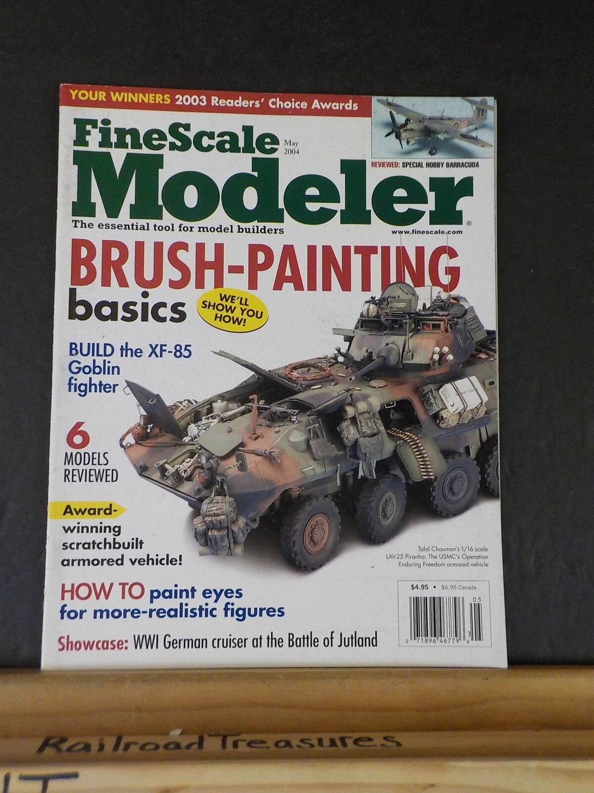 paint　FineScale　Modeler　–　2004　May　eyes　Brush　to　painting　basics　How　RailroadTreasures