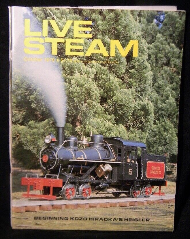 Live Steam Magazine 1979 Oct Build a 3/4