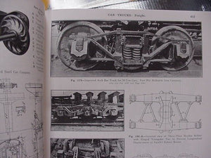 Train Shed Cyclopedia #68 Passenger Details Trucks & Industrials 1925 Part 6