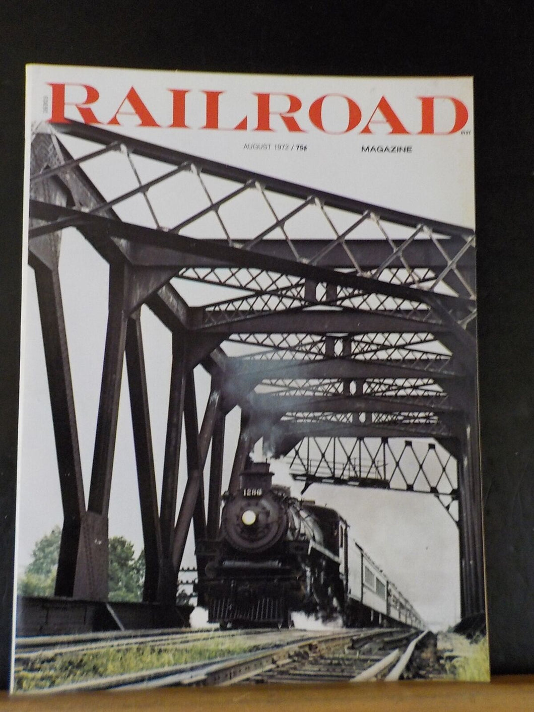 Railroad Magazine 1972 August Brazil steam Trackside in Diesel Age