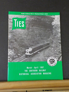 Ties Magazine Southern Railway Historical Assn 1997 March April