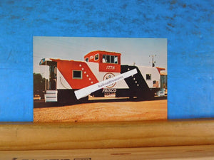 Postcard St Louis San Francisco Railway Company Caboose #1776 Frisco