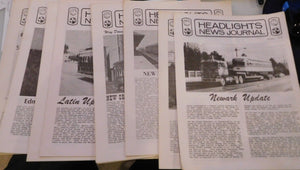 Headlights News Journal 1978 Januray thru December Volume 3   12 issues