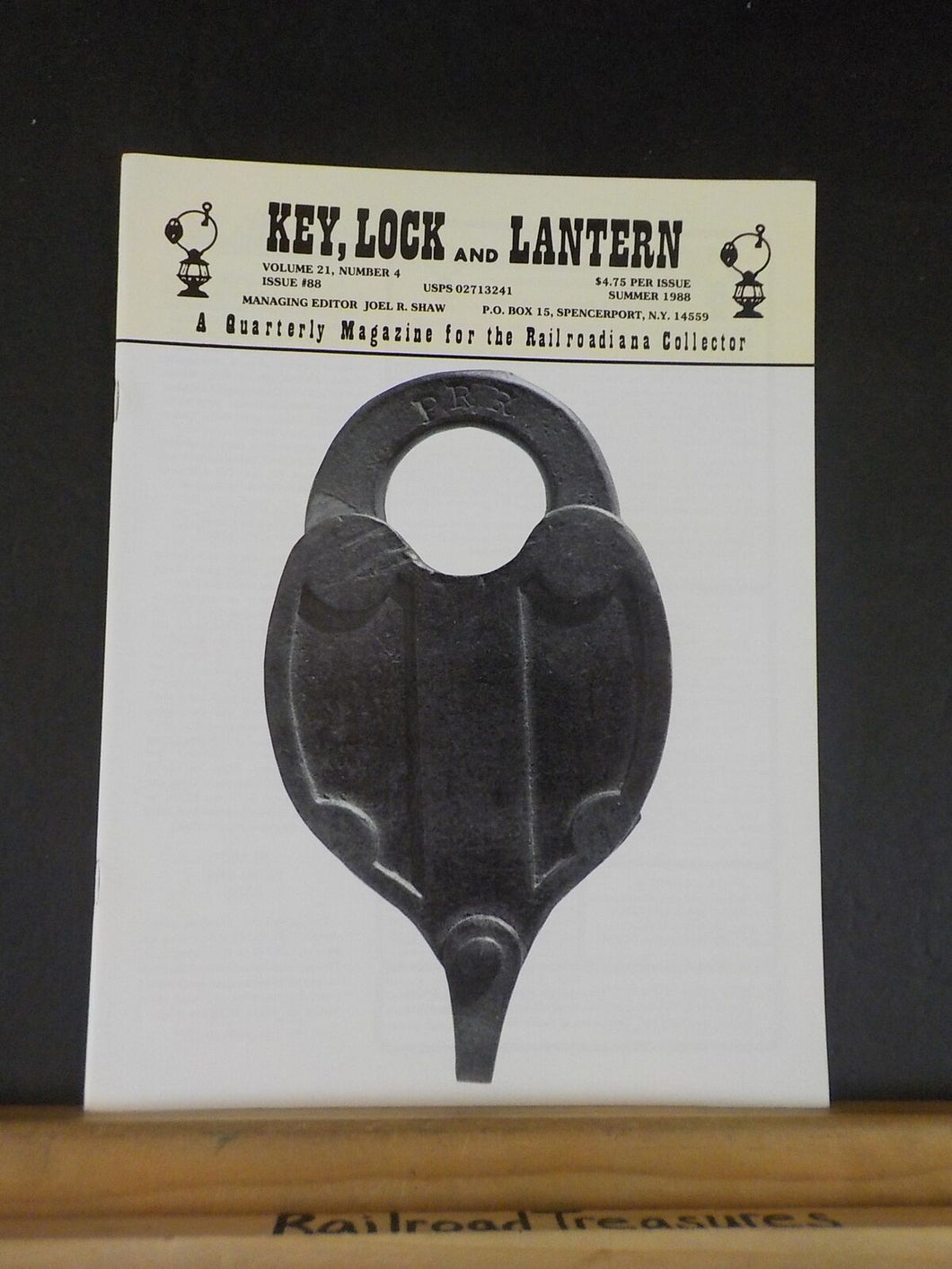 Key Lock and Lantern Magazine #88 1988 Summer Designs for the Wesco Punches
