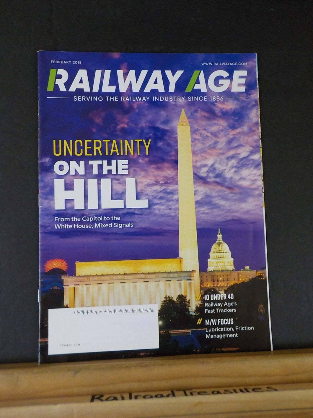 Railway Age 2018 February Uncertainty on The Hill Lubrication