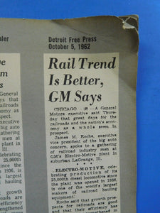 Nation's Press Covers Completion of 25,000th General Motors Locomotive SC