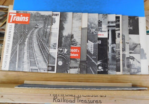 Trains Magazine Complete Year 1963 12 issues