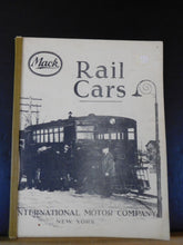Mack Rail Cars 1922? Reprint