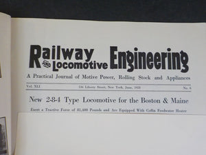 Railway and Locomotive Engineering  1928 June P&LE Instruction car B&M BAR