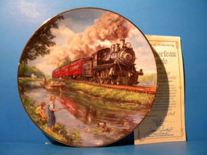 Golden Age of American Railroads Plate Collection An American Classic #2536A