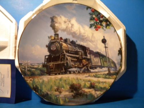 Romance of the Rails Plate Collection Orange Blossom Special #2577A Tutwiler