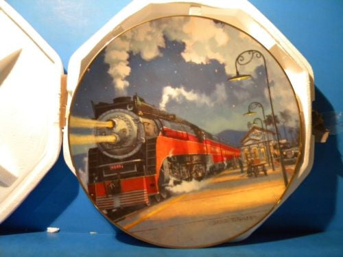 Romance of the Rails Plate Collection Starlight Limited #2485B Tutwiler