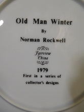 Norman Rockwell Old Man Winter Fairview China 1979