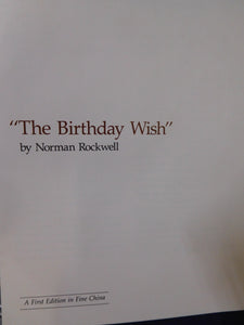 Norman Rockwell The Birthday Wish Rockwell's Light Campaign