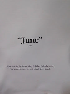 Sarah Stilwell Weber Calendar Series June