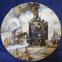 Romance of the Rails Plate Collection Portland Rose by David Tutwiler