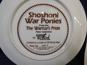 The Warriors Pride Shoshoni War Ponies by Chuck DeHaan The Hamilton Collection