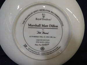 Marshall Matt Dillon Gunsmoke by Dick Boswick Franklin Mint Heirloom Recommendation