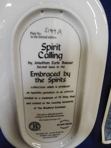 Embraced by the Spirits Spirit Calling by Jonathon Earle Bowser Bradford Exchange