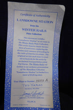 Winter Rails Plate Collection Lansdowne Station by Ted Xaras The Hamilton Collection