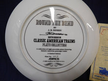 Classic American Trains Plate Collection Round the Bend by J.B. Deneen Artaffects
