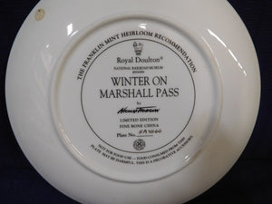 Winter on Marshall Pass by Nicolas Trudgian by Royal Doulton Franklin Mint Heirloom Recommendation