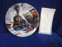 Winter Rails Plate Collection Lansdowne Station by Ted Xaras The Hamilton Collection