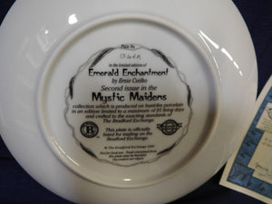 Mystic Maidens Emerald Enchantment by Ernie Cselko The Bradford Exchange