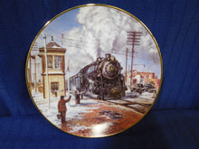 Winter Rails Plate Collection Darby Crossing by Ted Xaras The Hamilton Collection