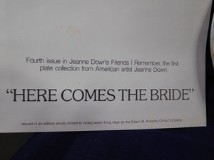 Friends I Remember Here Comes the Bride by Jeanne Down
