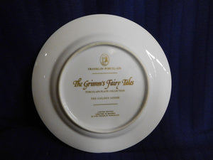 Grimm's Fairy Tales The Golden Goose Franklin Porcelain 1978